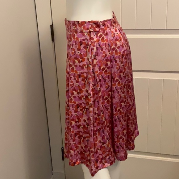 Zara Women’s 100% Silk Pink Skirt Size 6 - Picture 3 of 8
